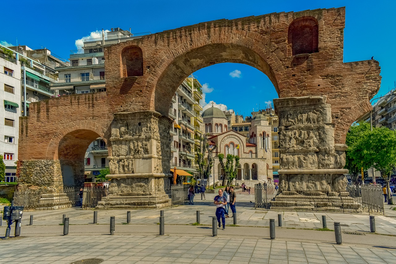 Arco di Galerio a Salonicco Foto di Dimitris Vetsikas da Pixabay