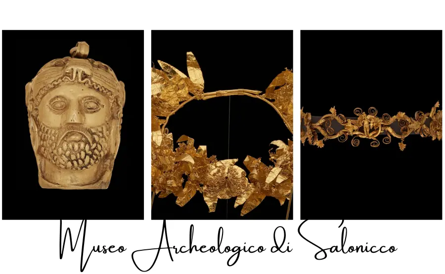 tre-immagini-che-raffigurano-elementi-d-oro-della-collezione-nel-museo-di-salonicco